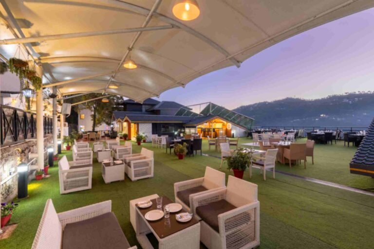night rooftop restaurant in Kasauli - Ramada kasauli