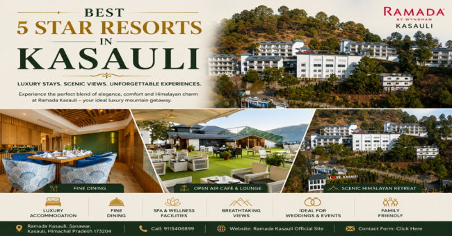 Best 5 Star Resorts in Kasauli Best 5 Star Resorts in Kasauli